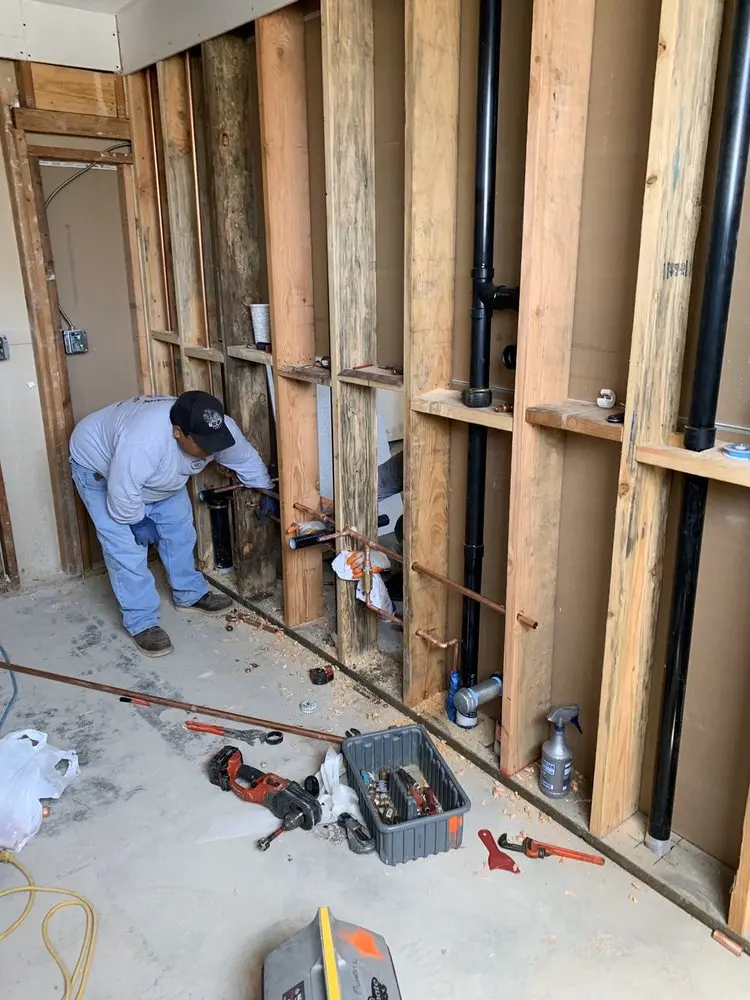 Commercial rough-in plumbing for Gas Line Repair in Knik-Fairview